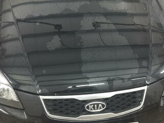 2009 Kia Rio II Рестайлинг, чёрный, 450000 рублей, вид 2