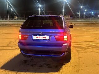 2002 BMW X5 4.6is I (E53), синий, 1250000 рублей, вид 2