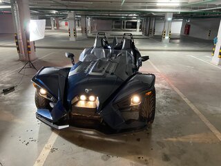 2019 Polaris Slingshot, синий, 2170000 рублей, вид 3