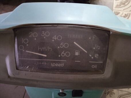 1984 Yamaha Mint, зелёный, 43000 рублей, вид 2