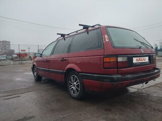 1992 Volkswagen Passat B3, красный, 105000 рублей, вид 4