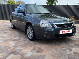 2013 Lada (ВАЗ) Priora I Рестайлинг, серебристый, 610000 рублей, вид 2
