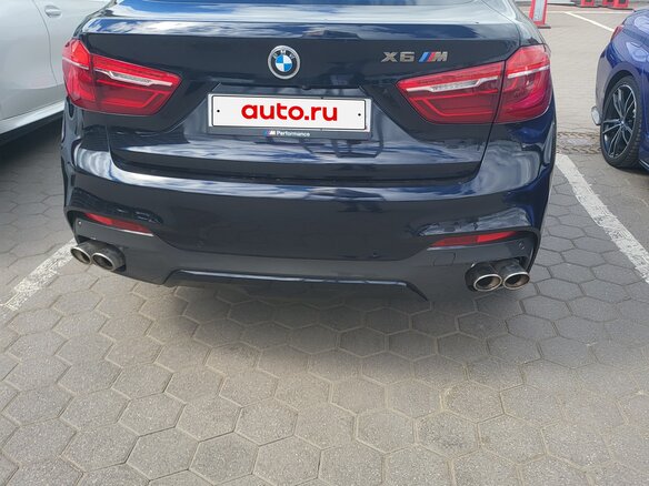 2019 BMW X6 40d II (F16), чёрный, 3600000 рублей - вид 2