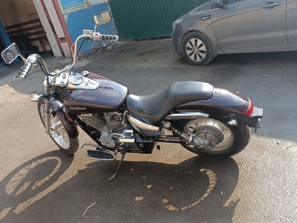 2009 Honda Shadow 750, коричневый, 490000 рублей - вид 7