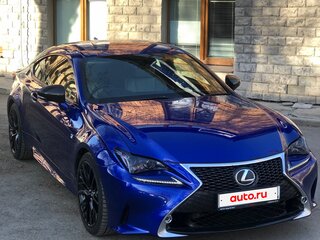 2015 Lexus RC 200t I, синий, 3100000 рублей, вид 4