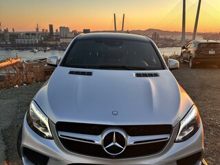2016 Mercedes-Benz GLE Coupe 400 I (C292), серебристый, 4200000 рублей, вид 2