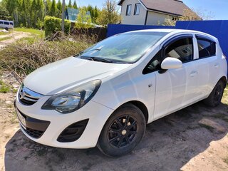 2013 Opel Corsa D Рестайлинг II, белый, 450000 рублей, вид 1