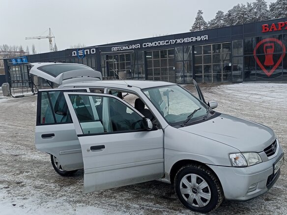 2000 Mazda Demio I (DW), серый, 365000 рублей - вид 6
