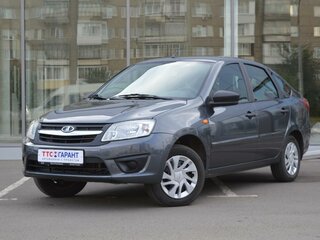 2015 Lada (ВАЗ) Granta I, серый, 350000 рублей, вид 1