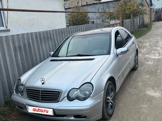 2000 Mercedes-Benz C-Класс 180 II (W203), серебристый, 400000 рублей, вид 1