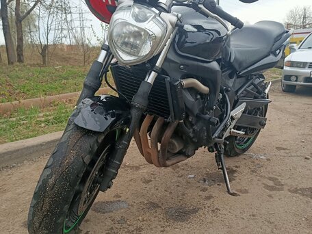 2005 Yamaha FZ6, чёрный, 395000 рублей, вид 2