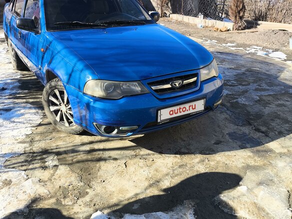 2010 Daewoo Nexia I Рестайлинг, синий, 310000 рублей