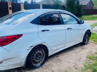 2013 Hyundai Solaris I, белый, 450000 рублей, вид 2