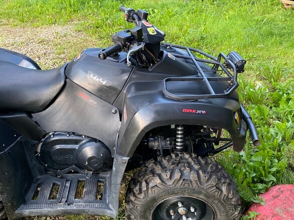 2012 Kymco MXU 450, чёрный, 350000 рублей - вид 16