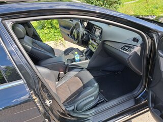 2017 Hyundai Sonata VII (LF) Рестайлинг, чёрный, 1200000 рублей, вид 4