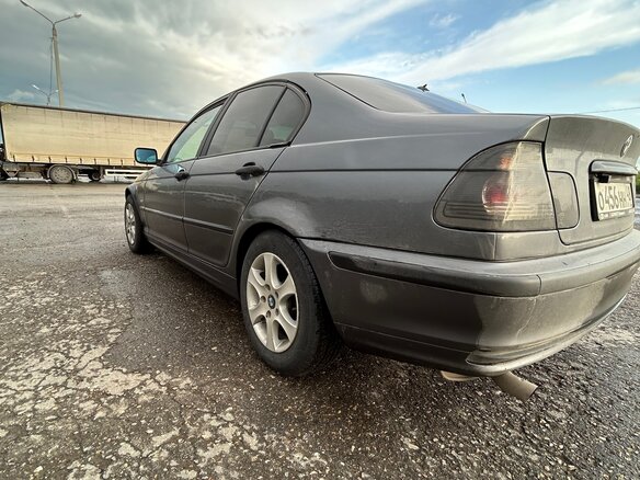 2001 BMW 3 серии 316i IV (E46), серый, 450000 рублей - вид 12