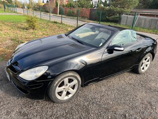 2005 Mercedes-Benz SLK-Класс 200 II (R171), чёрный, 1150000 рублей, вид 2