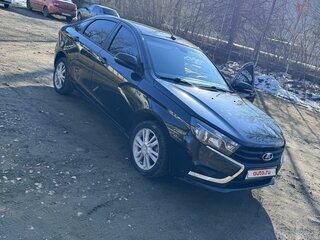 2017 Lada (ВАЗ) Vesta I, чёрный, 820000 рублей, вид 1