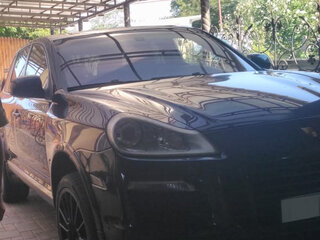 2007 Porsche Cayenne Turbo I Рестайлинг (957), чёрный, 2000000 рублей, вид 4
