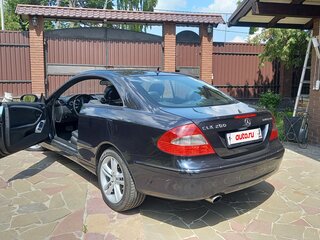 2008 Mercedes-Benz CLK-Класс 200 II (W209) Рестайлинг, синий, 1250000 рублей, вид 3