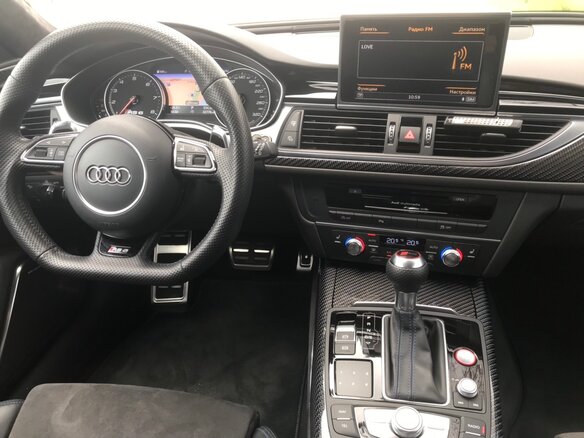 2016 Audi RS 6 performance III (C7) Рестайлинг, синий - вид 13