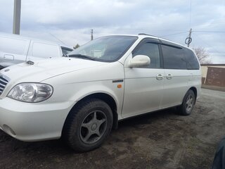 2002 Kia Carnival I Рестайлинг, серый, 720000 рублей, вид 4
