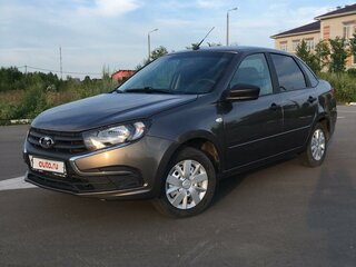 2018 Lada (ВАЗ) Granta I Рестайлинг, коричневый, 460000 рублей, вид 1