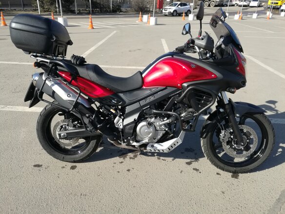 2014 Suzuki V-Strom DL 650, пурпурный