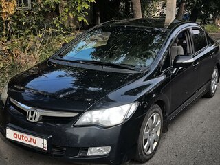2008 Honda Civic VIII, чёрный, 845000 рублей, вид 1