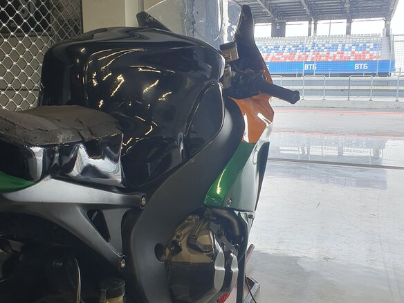 2009 Honda CBR 1000 RR/RA Fireblade, зелёный, 390000 рублей - вид 5
