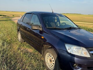 2012 Lada (ВАЗ) Granta I, синий, 370000 рублей, вид 4