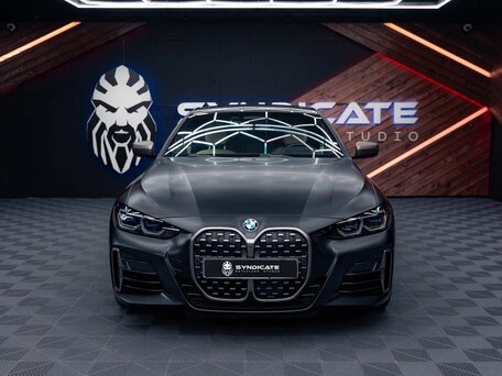 2021 BMW 4 серии M440i xDrive G22, G23, G26, чёрный, 6200000 рублей, вид 2