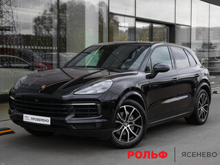 2018 Porsche Cayenne III, чёрный, 4698000 рублей, вид 1