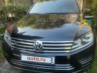 2016 Volkswagen Touareg II Рестайлинг, чёрный, 4200000 рублей, вид 1
