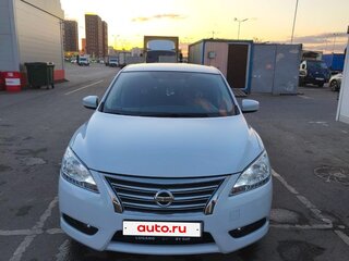 2016 Nissan Sentra VII (B17), белый, 900000 рублей, вид 4