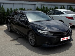2020 Toyota Camry VIII (XV70), чёрный, 2250000 рублей, вид 4