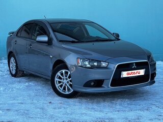 2012 Mitsubishi Lancer X Рестайлинг, серый, 800000 рублей, вид 4