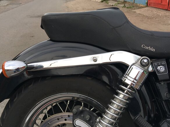 2002 Harley-Davidson Dyna Super Glide, чёрный - вид 14