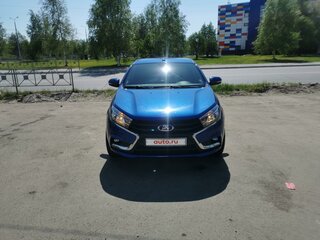 2020 Lada (ВАЗ) Vesta I, синий, 1350000 рублей, вид 3