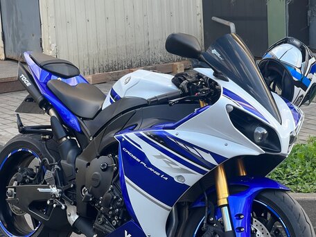 2014 Yamaha YZF-R1, синий, 1450000 рублей, вид 1