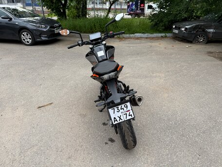 2022 KTM 390 Duke, серый, 550000 рублей, вид 5