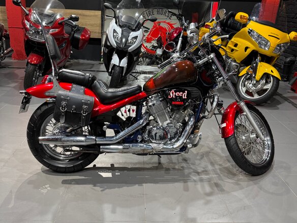 1990 Honda Steed 600, чёрный, 275000 рублей - вид 4
