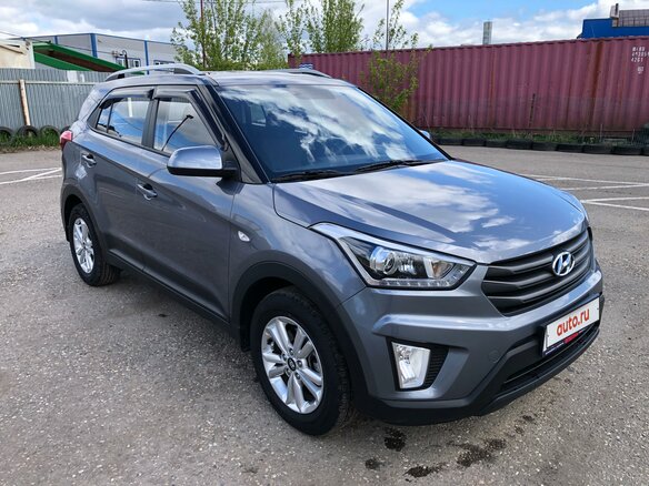 2017 Hyundai Creta I, серый, 2000000 рублей - вид 1
