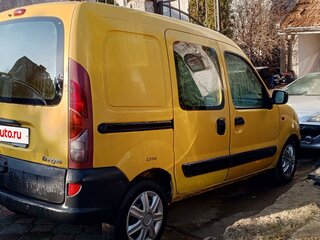 2002 Renault Kangoo I, жёлтый, 135000 рублей, вид 2