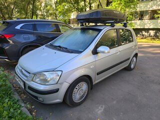 2005 Hyundai Getz I, серебристый, 350000 рублей, вид 1