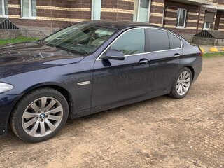 2013 BMW 5 серии 520d VI (F10/F11/F07) Рестайлинг, синий, 1680000 рублей, вид 5