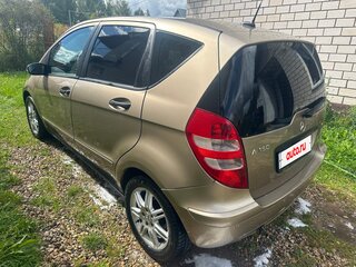 2007 Mercedes-Benz A-Класс 150 II (W169), золотистый, 700000 рублей, вид 5