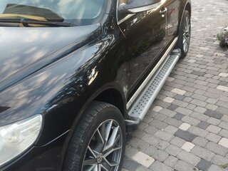 2007 Volkswagen Touareg I Рестайлинг, чёрный, 1350000 рублей, вид 3
