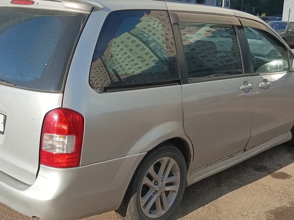 1999 Mazda MPV II (LW), серебристый, 310000 рублей - вид 7