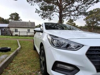 2018 Hyundai Solaris II, белый, 1370000 рублей, вид 5